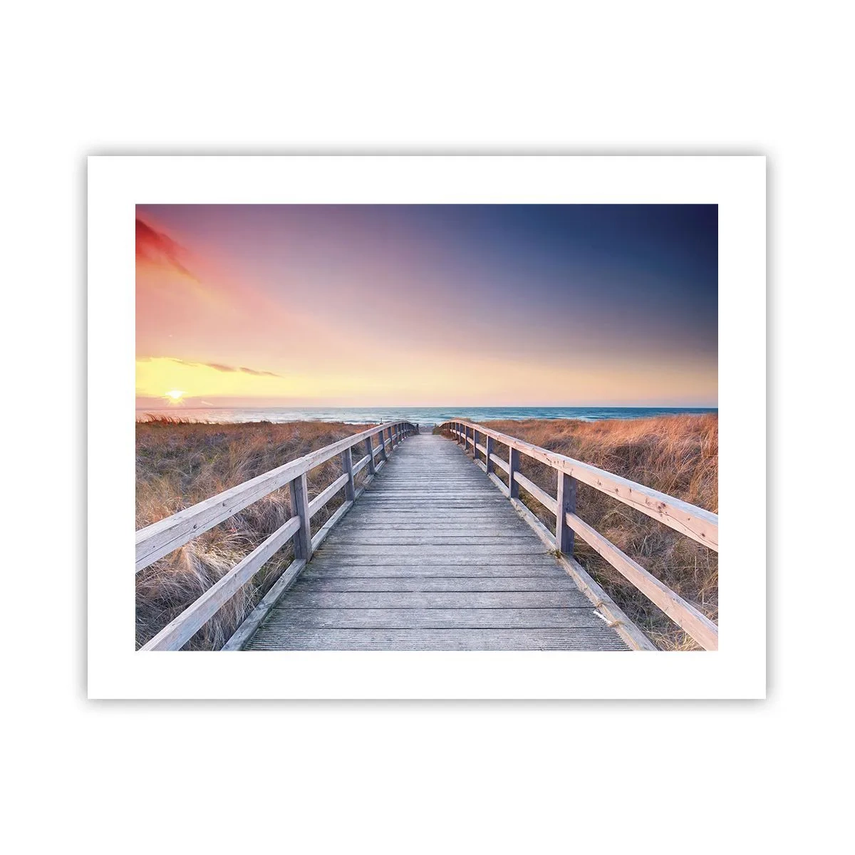 Poster - Aurora baltică de seară - 50x40 cm