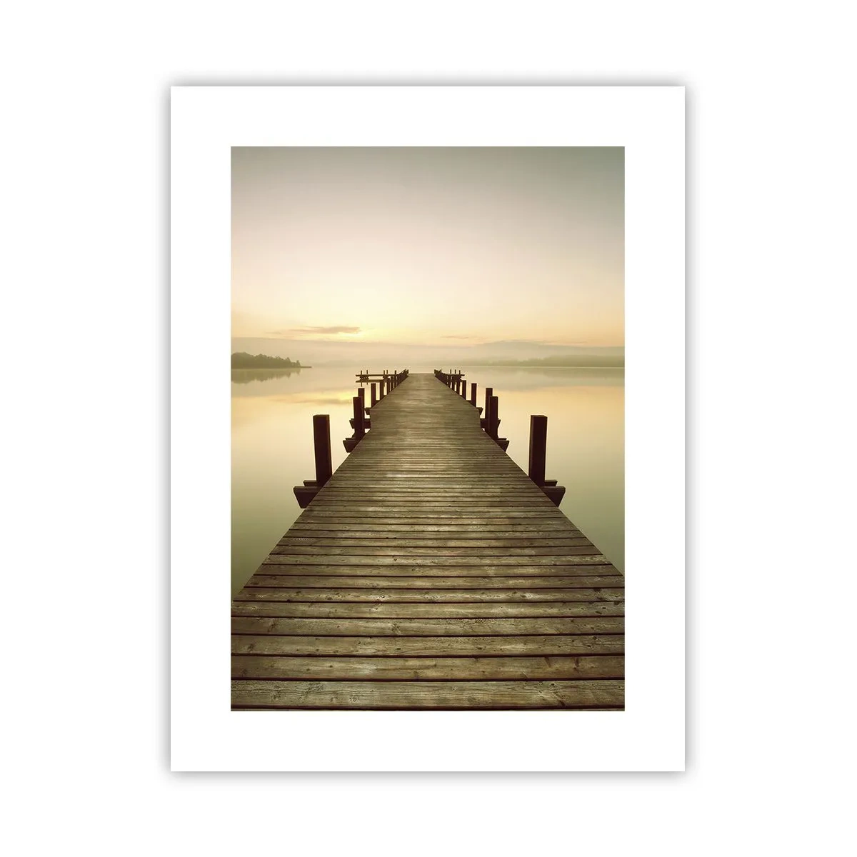 Poster - Înainte de răsărit, zori, lumină - 30x40 cm