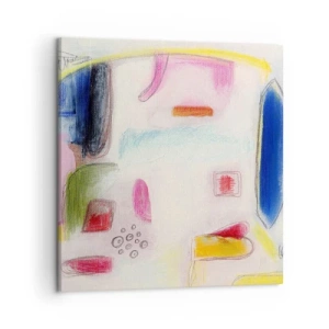 Tablou pe pânză - Mai mult convexă decât concavă sau plată - 50x50 cm