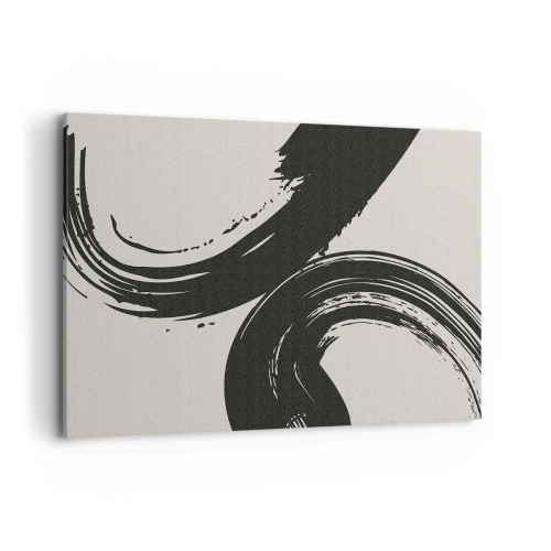 Tablou pe pânză - Tare și circular - 120x80 cm