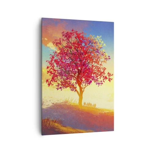 Tablou pe pânză - Pelerin la destinație - 70x100 cm