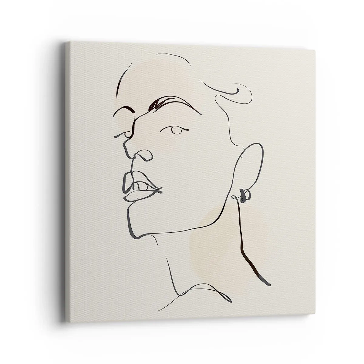 Tablou pe pânză - O privire mândră - 40x40 cm