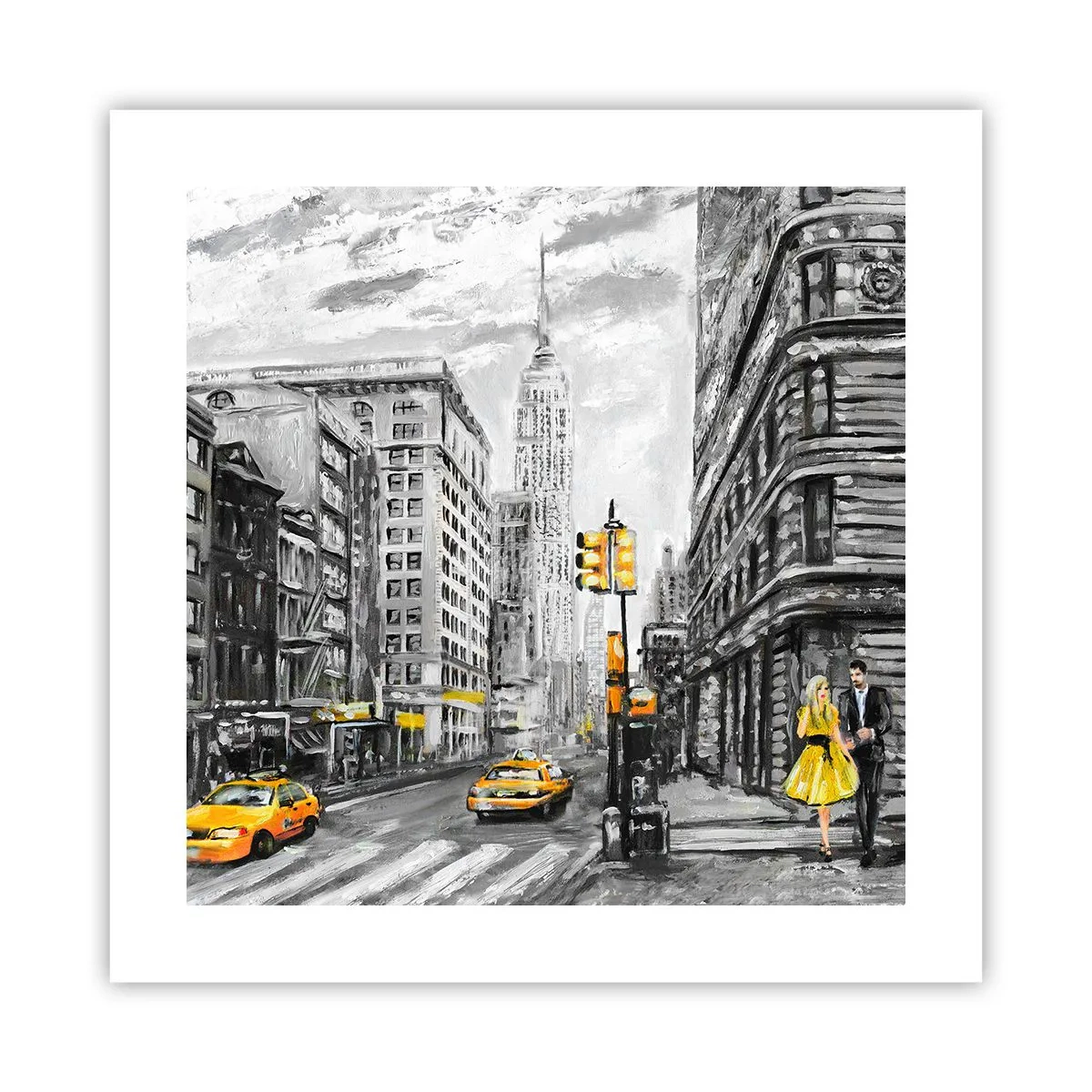 Poster - O poveste din New York - 40x40 cm