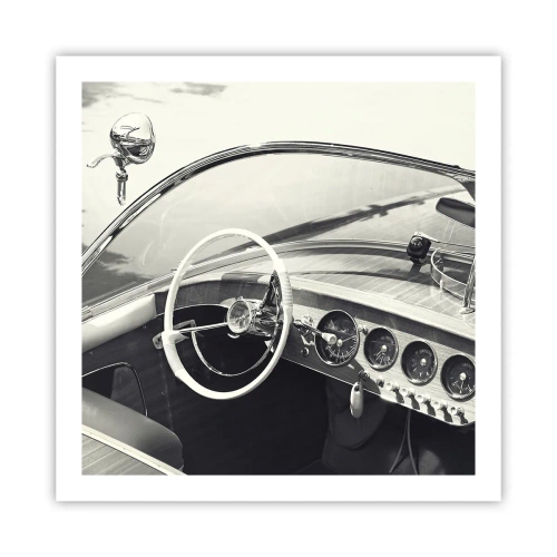 Poster - E timpul pentru cei bogați - 60x60 cm