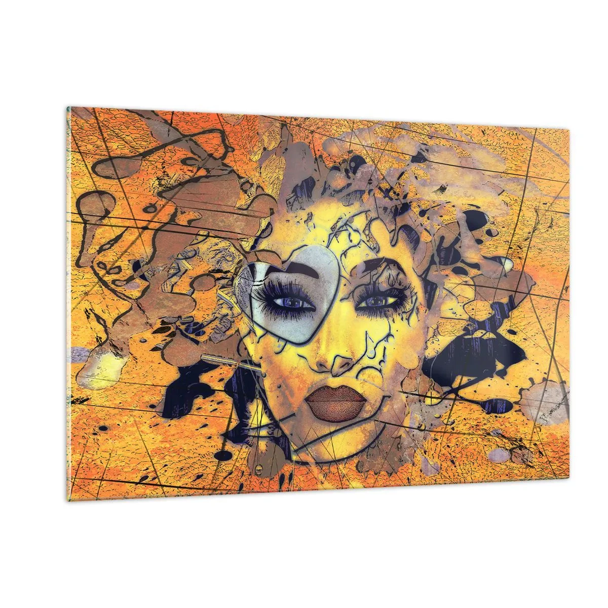 Tablou pe sticlă - Frumusețe însorită - 120x80 cm