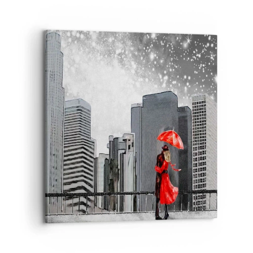 Tablou pe pânză - Un om, nu o piatră - 70x70 cm