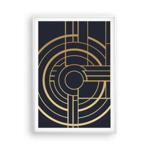 Poster în ramă albă - Întoarcerea lucrurilor - 70x100 cm