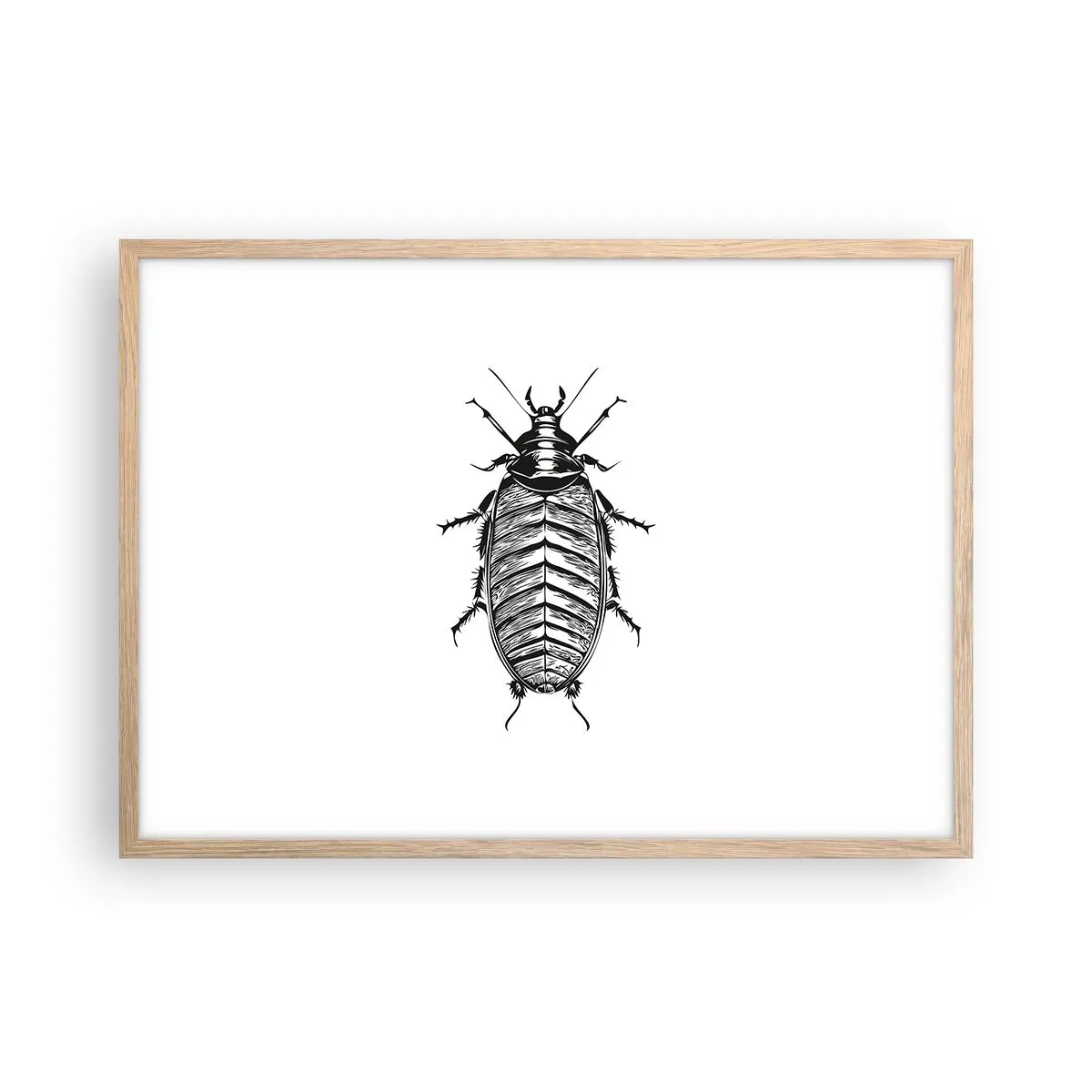 Poster în ramă de stejar deschis - Ce specimen! - 70x50 cm