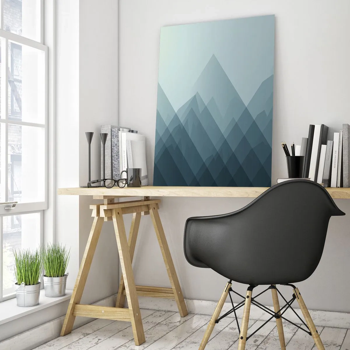 Tablou pe sticlă - Mare, mai mare, cea mai mare - 50x70 cm