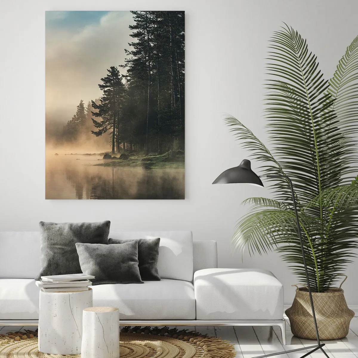 Tablou pe sticlă - Nașterea unei zile - 50x70 cm