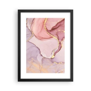 Poster în ramă neagră - O mângâiere de culoare - 30x40 cm