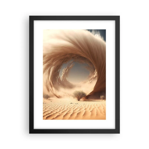 Poster în ramă neagră - Portal deschis - 30x40 cm