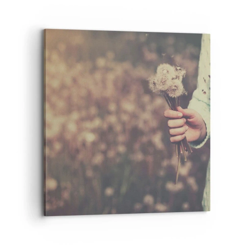 Tablou pe pânză - Păstrați-le, vă rog - 70x70 cm