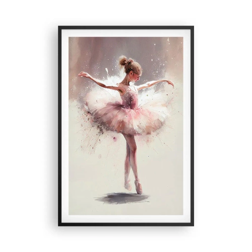 Poster în ramă neagră - Ca o pasăre tânără - 61x91 cm