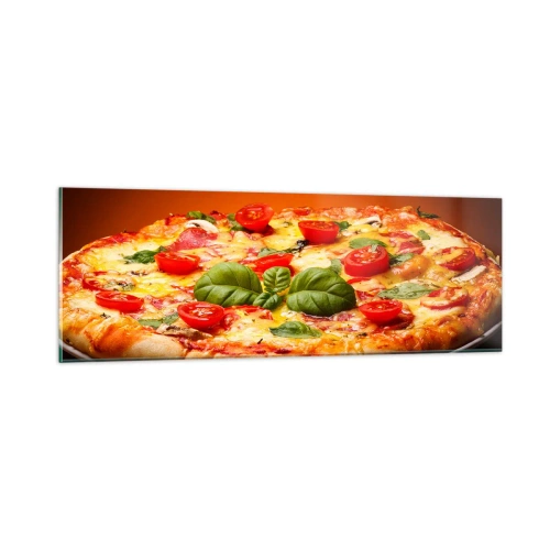 Tablou pe sticlă - Mamma mia! - 90x30 cm