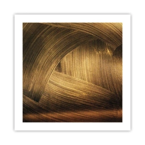 Poster - Într-un labirint de aur - 50x50 cm