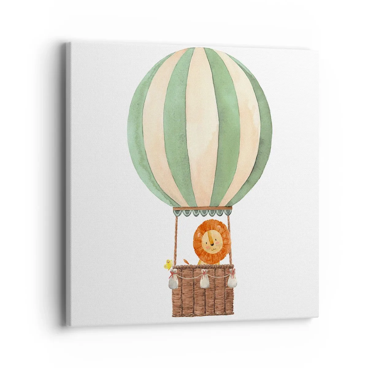 Tablou pe pânză - Călătoriile lui Leon - 40x40 cm