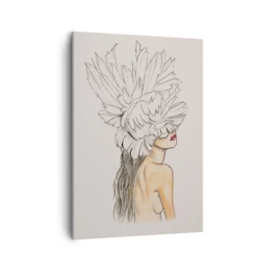 Tablou pe pânză - Frumusețe încoronată - 50x70 cm
