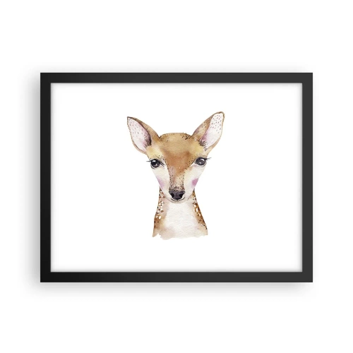 Poster în ramă neagră - Natura inocenței - 40x30 cm