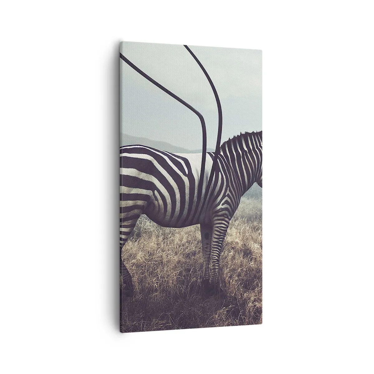 Tablou pe pânză - Atenție! Defecțiune - 55x100 cm