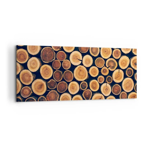 Tablou pe pânză - Cât de bătrân sunt? - 120x50 cm