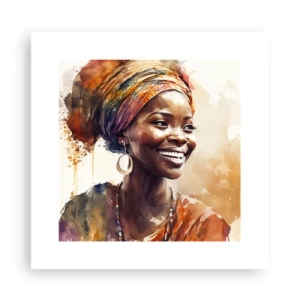 Poster - Regina africană - 30x30 cm