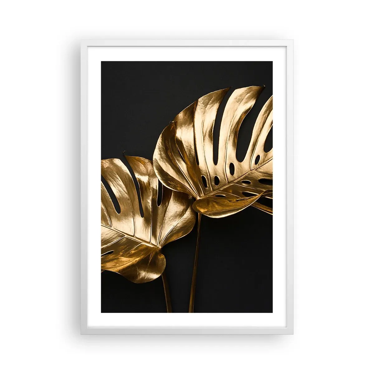 Poster în ramă albă - Comorile naturii - 50x70 cm