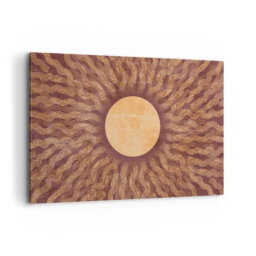 Tablou pe pânză - Icoana soarelui - 120x80 cm