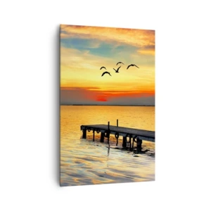 Tablou pe pânză - Retururi de seară - 80x120 cm