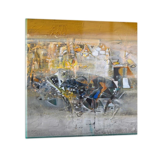 Tablou pe sticlă - Totul va fi bine - 60x60 cm