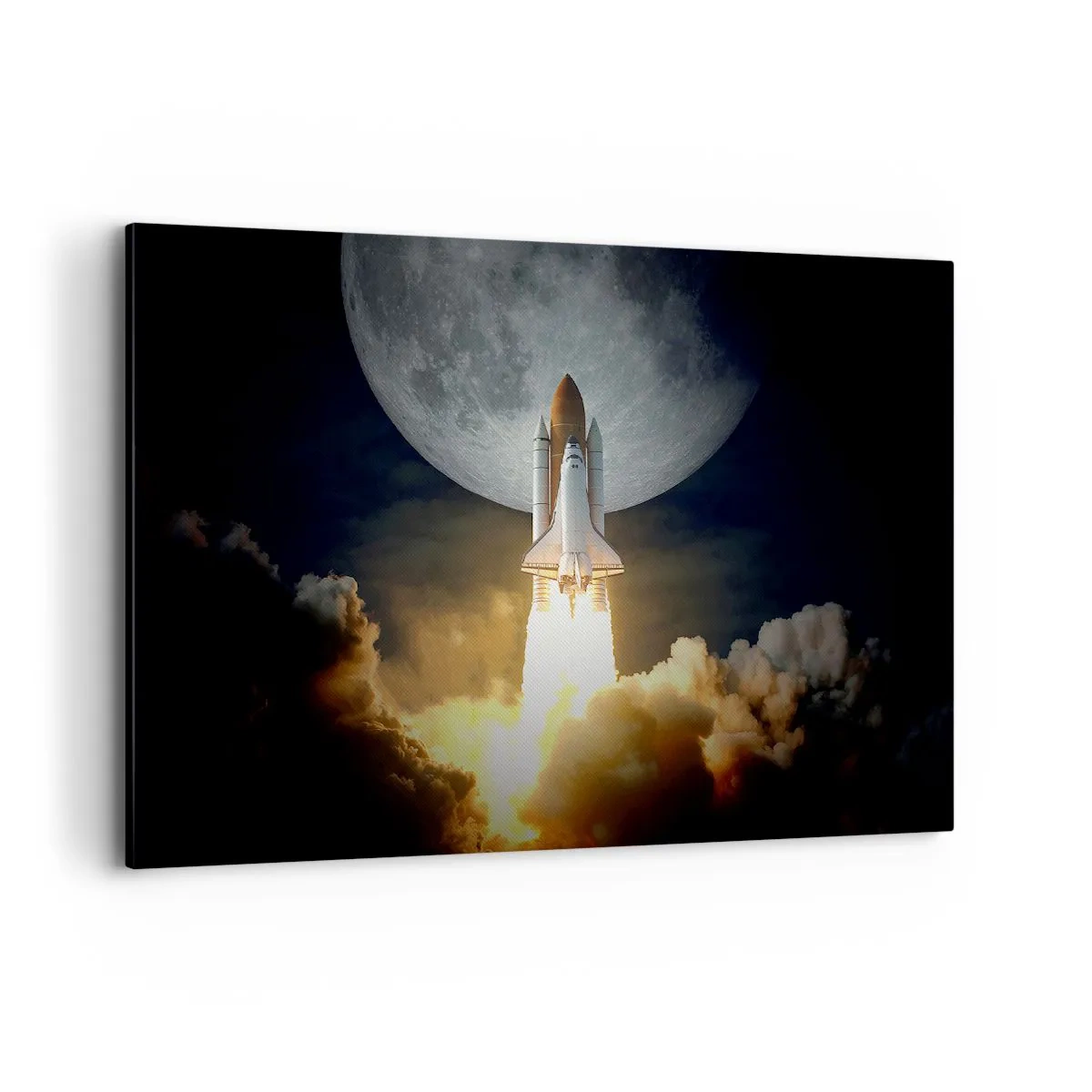 Tablou pe pânză - Începutul unei aventuri nepământene - 120x80 cm