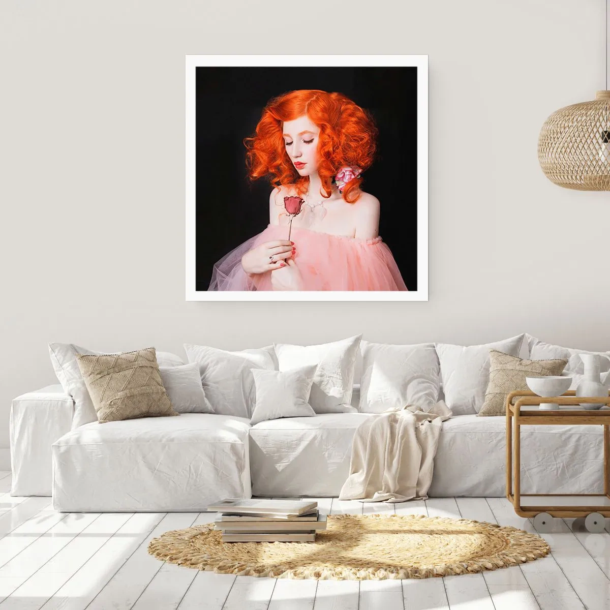 Poster - În stil baroc - 60x60 cm