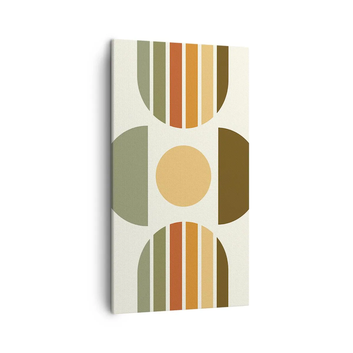 Tablou pe pânză - În culorile pământului - 45x80 cm