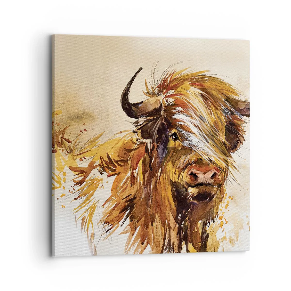 Tablou pe pânză - Mândria vânătorului - 70x70 cm