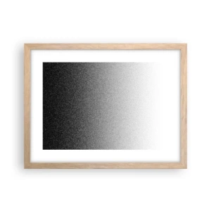 Poster în ramă de stejar deschis - Spre lumină - 40x30 cm