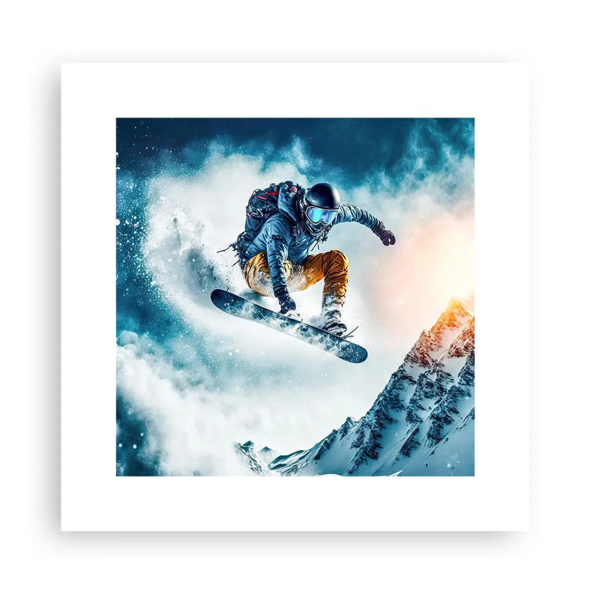 Poster - Emoții extreme - 30x30 cm