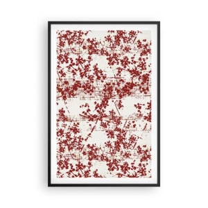 Poster în ramă neagră - Ca un percal vechi - 61x91 cm