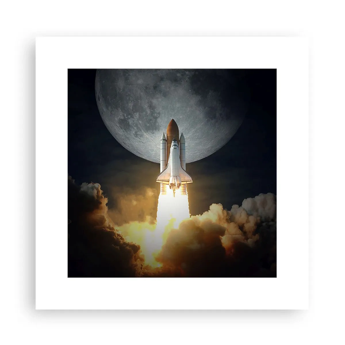 Poster - Începutul unei aventuri nepământene - 30x30 cm