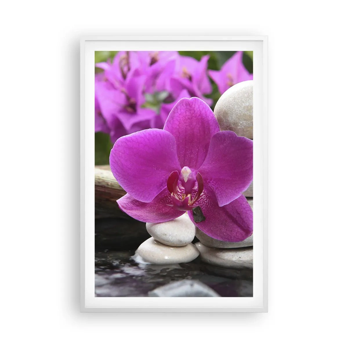 Poster în ramă albă - Te odihnești deja - 61x91 cm