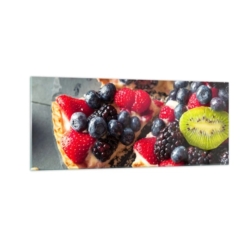 Tablou pe sticlă - Dolce vita! - 100x40 cm