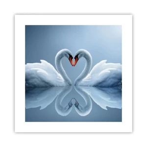 Poster - Timp pentru dragoste - 40x40 cm