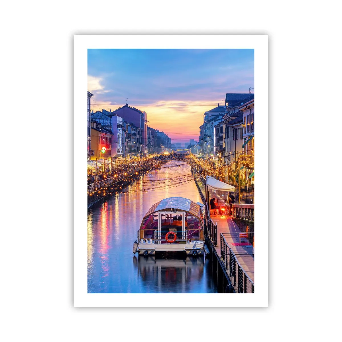 Poster - O seară de lumină și distracție - 50x70 cm