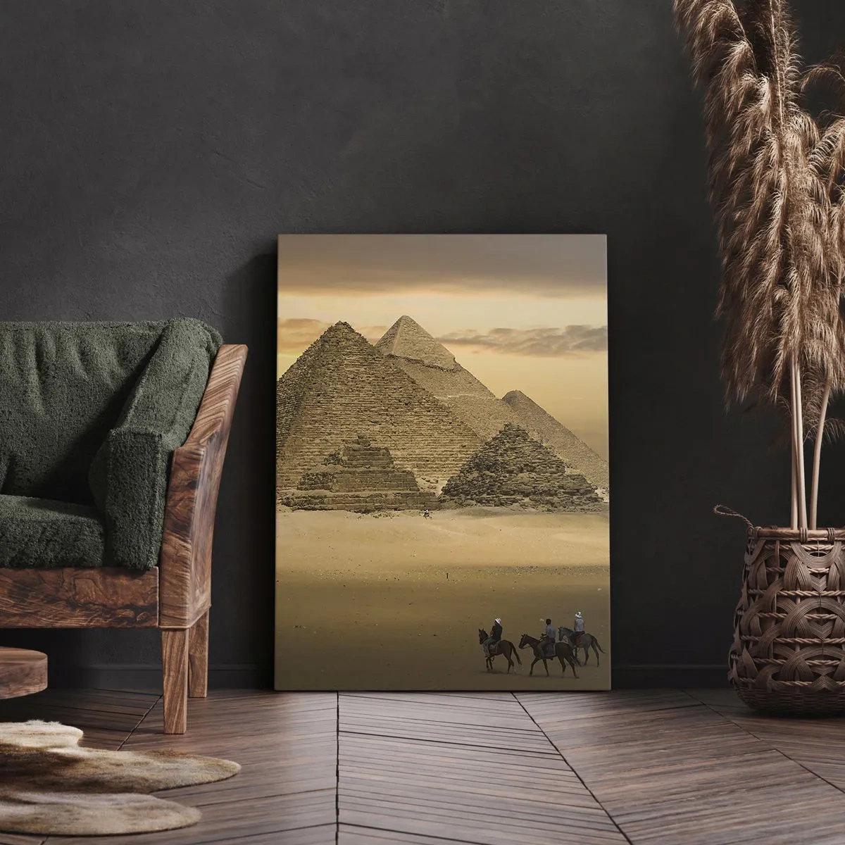 Tablou pe pânză - Neschimbat de mii de ani - 45x80 cm