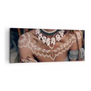 Tablou pe pânză - Talismanele, ritualurile feminității - 120x50 cm
