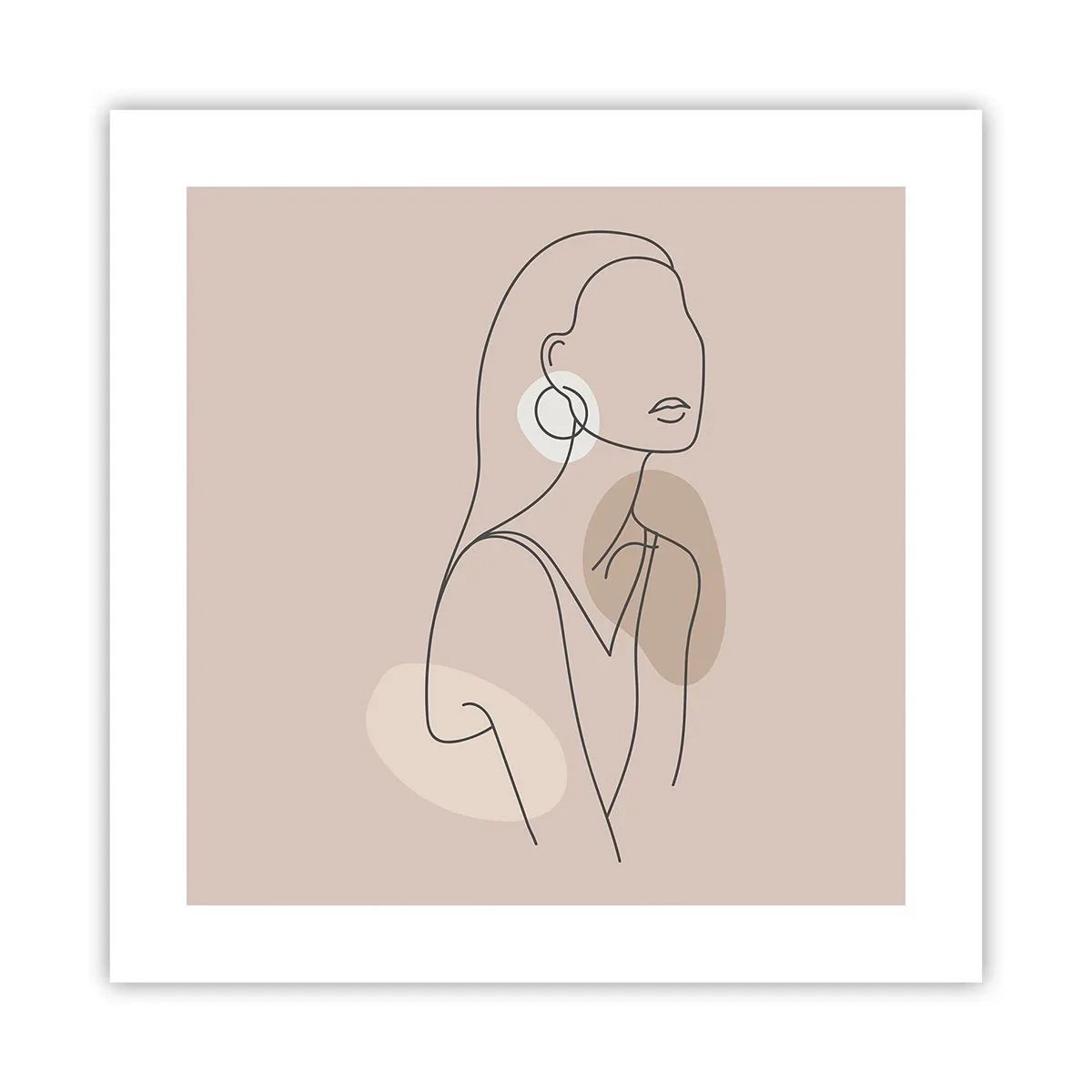 Poster - Icoana fecioarei - 40x40 cm