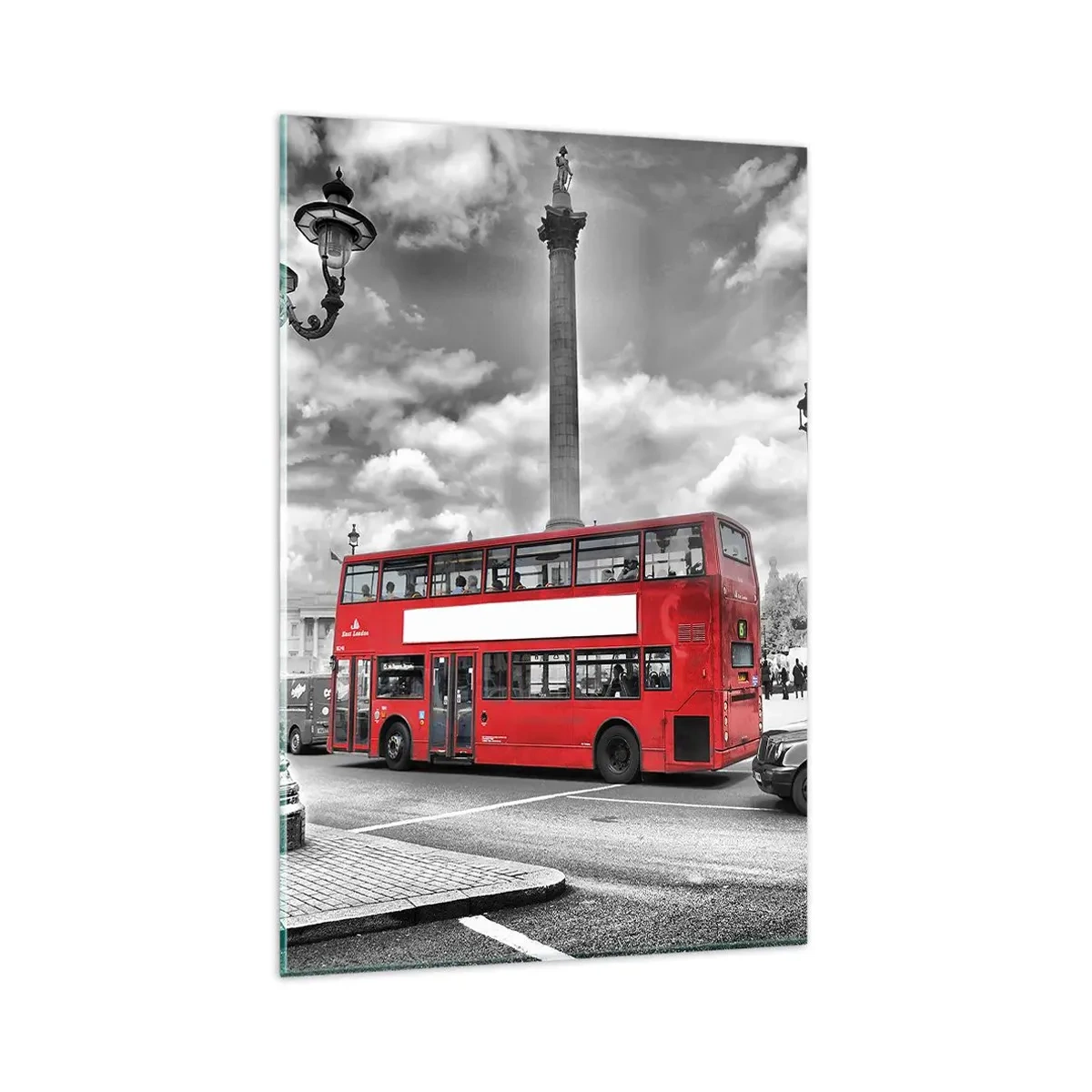 Tablou pe sticlă - Adevărata forță vitală a orașului - 80x120 cm