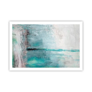 Poster - Orizontal în albastru - 91x61 cm