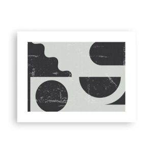 Poster - Compoziție deasupra și dedesubt - 40x30 cm