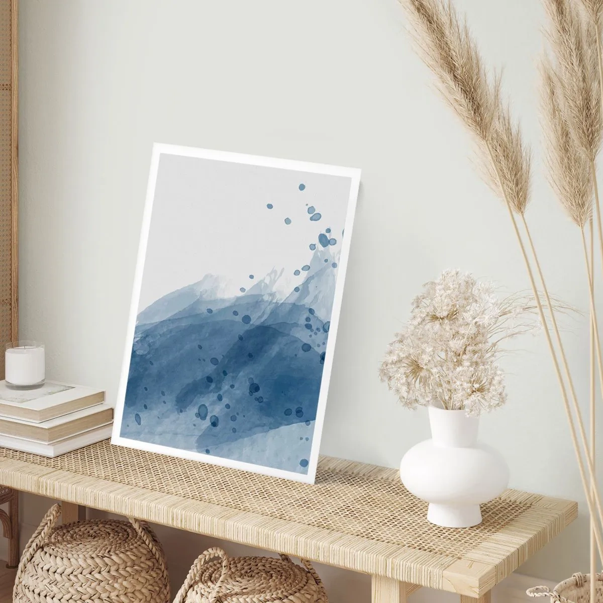 Poster - Tul albastru - 40x50 cm