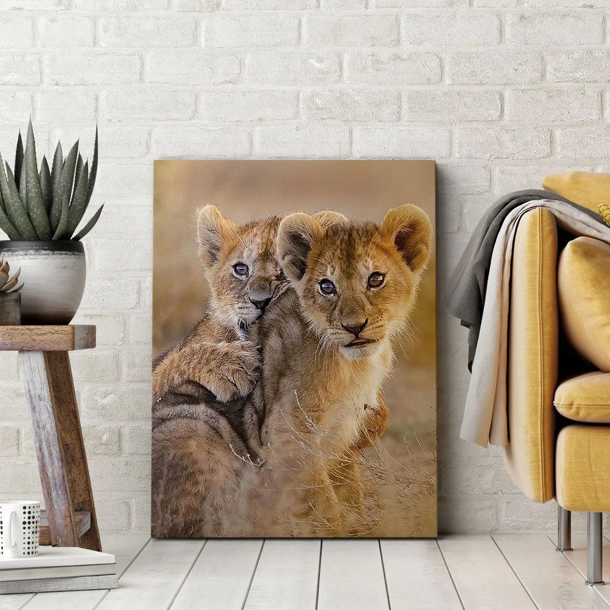 Tablou pe pânză - Nu deranjați! Ne distrăm - 55x100 cm